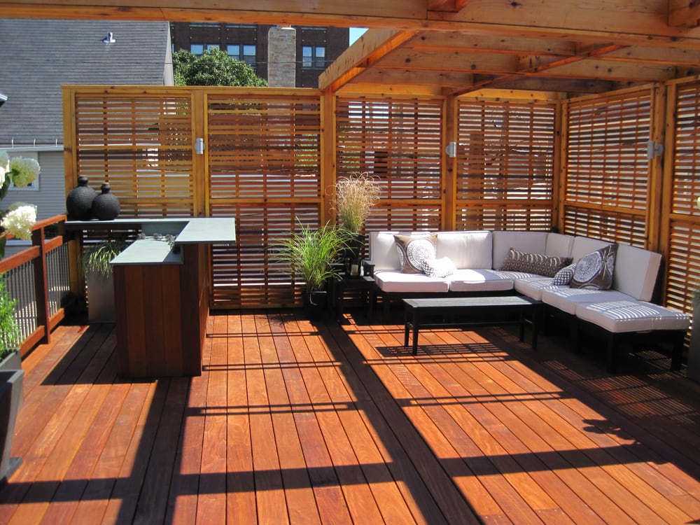 Chicago Roof Top Deck Built In Pau Lope Ipe Hardwood Chicago Roof Top Deck Built In Pau Lope Ipe Hardwood