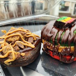 Doughology - Babylon - Rainbow Cookie Donut & Chocolate Peanut Buttercup Donut ~ 3.15.26