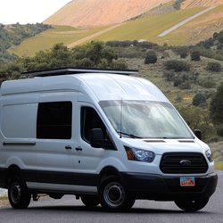 Prestige Worldwide Camping - Ford Transit Campervan - Luxury RV Rental out of Salt Lake City, Utah. Book today for your next vacation to Utah!
