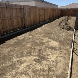 Kingdom Concrete - Side yard Before