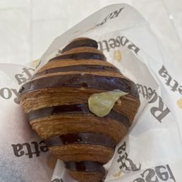 Chocolate pistachio croissant Chocolate pistachio croissant