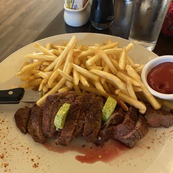 Mosaic Cuisine - Steak Frites (steak w/fries) - Breakfast & Brunch Near Me - Rockville, Maryland Mosaic Cuisine - Steak Frites (steak w/fries) - Breakfast & Brunch Near Me - Rockville, Maryland