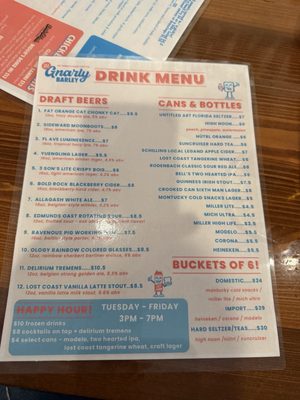 Menu photo 6 The Gnarly Barley Orlando, FL