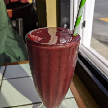 The Salad Place - Mixed Berry Smoothie With Ginger ($5.25) - 4 stars. Very good and fresh, nice thick texture. Fri lunch 2020-01-03 - American Near Me - San Francisco, California The Salad Place - Mixed Berry Smoothie With Ginger ($5.25) - 4 stars. Very good and fresh, nice thick texture. Fri lunch 2020-01-03 - American Near Me - San Francisco, California