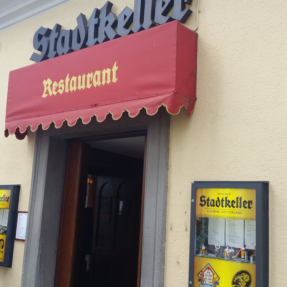 Stadtkeller - Entrance - Swiss Food Near Me - Luzern, LU Stadtkeller - Entrance - Swiss Food Near Me - Luzern, LU