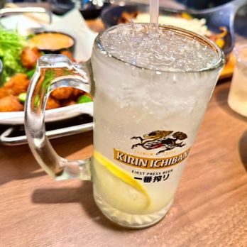 Misoolkwan OC - Lemon highball. Don't even drink, but this was really good. - Korean Near Me - Buena Park, California