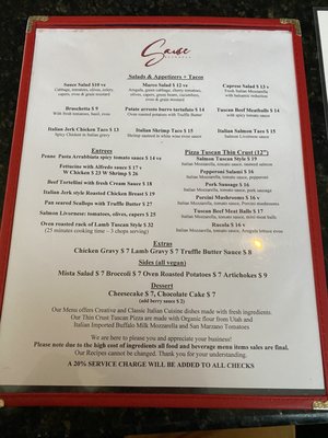 Menu photo 5 Sauce Buckhead Atlanta, GA