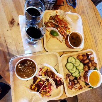 Copper Trail Brewing - Chicken Tacos, Pork Belly Tacos with Soup of the Day & Pork Belly Fondue - Breweries Near Me - Alexandria, Minnesota