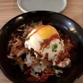 Incheon Restaurant - Galbi (short rib hash, fried egg, kimchi, chojang) - Korean Near Me - Annandale, Virginia Incheon Restaurant - Galbi (short rib hash, fried egg, kimchi, chojang) - Korean Near Me - Annandale, Virginia
