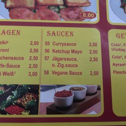 Azelya Kebap Haus - Sehr interessant. Die Saucen kosten alle 2,50€. Ist das ein Fehler oder Kostet das wirklich 2,50€?????