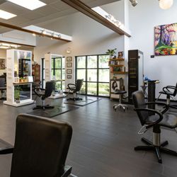 Venue - An Aveda Salon - Front of the salon floor.