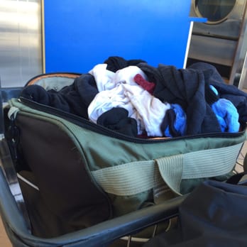 Modern Laundry Wash - Lots of laundry to do! - Laundromat Near Me - Long Beach, California