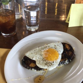 Milktooth - Cranberry Walnut & Gouda Grilled Cheese with duck egg and truffle honey - Breakfast & Brunch Near Me - Indianapolis, Indiana Milktooth - Cranberry Walnut & Gouda Grilled Cheese with duck egg and truffle honey - Breakfast & Brunch Near Me - Indianapolis, Indiana