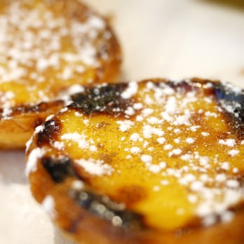 Manteigaria - Pastéis de Nata with a little powdered sugar & cinnamon. - Bakeries Near Me - Lisbon, 11 Manteigaria - Pastéis de Nata with a little powdered sugar & cinnamon. - Bakeries Near Me - Lisbon, 11