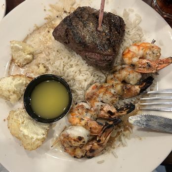 Calhoun's - Steak and Shrimp Combo - American Near Me - Pigeon Forge, Tennessee Calhoun's - Steak and Shrimp Combo - American Near Me - Pigeon Forge, Tennessee