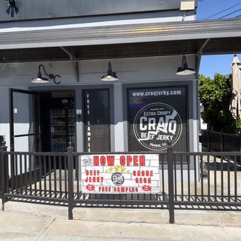 CRAQ Jerky - This is the front of the store - Specialty Food Near Me - Orange, California