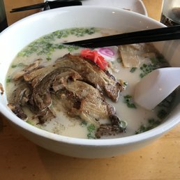 Tonkotsu ramen with cha shu pork