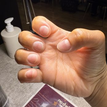 No Choice - How my nails looked before doing hard gel with Yana - Nail Salons Near Me - Los Angeles, California No Choice - How my nails looked before doing hard gel with Yana - Nail Salons Near Me - Los Angeles, California