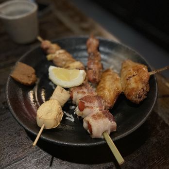 Shoya Izakaya - 5 Skewers Set - Japanese Near Me - Doraville, Georgia Shoya Izakaya - 5 Skewers Set - Japanese Near Me - Doraville, Georgia