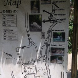 Aguinid Waterfalls - Map