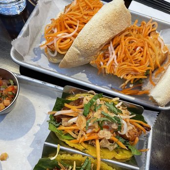5ive Spice - Beer Batter Fish Banh Mi and Battered Fried Fish Taco - Vietnamese Near Me - New York, New York