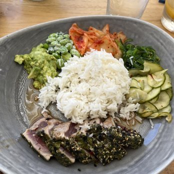 Duke's La Jolla - Seared AHI BOWL - New American Near Me - La Jolla, California Duke's La Jolla - Seared AHI BOWL - New American Near Me - La Jolla, California