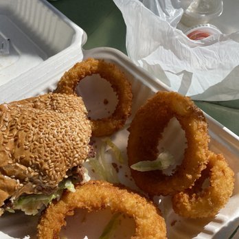Burger My Way - My HUGE delicious lunch! - Burgers Near Me - Hopland, California Burger My Way - My HUGE delicious lunch! - Burgers Near Me - Hopland, California