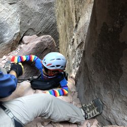 The turning point. He made a decision to choose Courage. My son teaching me what bravery and trust really mean.