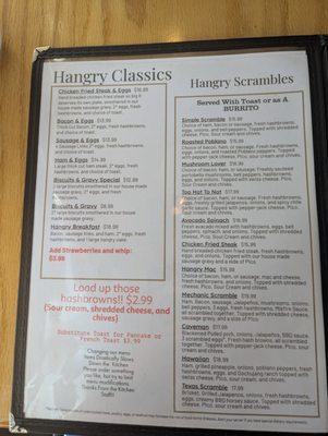 Menu photo 1 Hangry's North Spokane: Restaurant in North Spokane Spokane, WA Menu photo 1 Hangry's North Spokane: Restaurant in North Spokane Spokane, WA