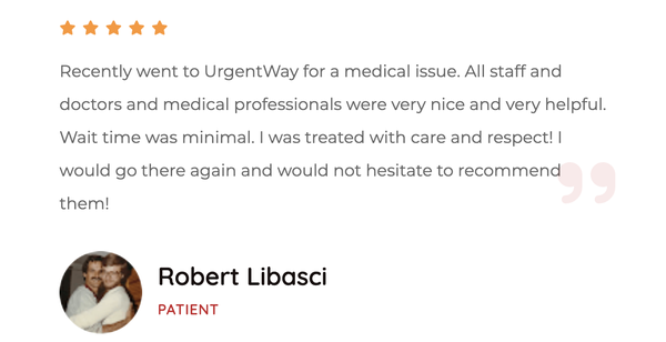 People Love Us! - "UrgentWay aims to provide high quality and affordable care to our community. Our board-certified providers ensure the absolute most accurate diagnosis and care. You don't need an appointment simply just Walk right in!" People Love Us! - "UrgentWay aims to provide high quality and affordable care to our community. Our board-certified providers ensure the absolute most accurate diagnosis and care. You don't need an appointment simply just Walk right in!"