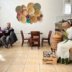 Desta Ethiopian Cafe - Inside