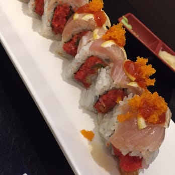 Sushi Kuchi - Bad boy roll. Pretty good and with a good kick! Only $7.50!! - Japanese Near Me - Carlsbad, California