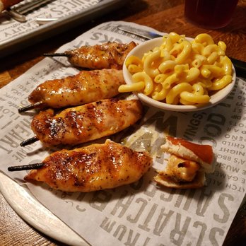 Wild Wing Cafe - Honey mustard chicken feathers mac n cheese - Chicken Wings Near Me - Chesapeake, Virginia Wild Wing Cafe - Honey mustard chicken feathers mac n cheese - Chicken Wings Near Me - Chesapeake, Virginia