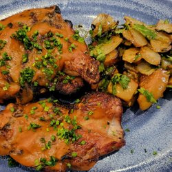 Peri Peri chicken with squash
