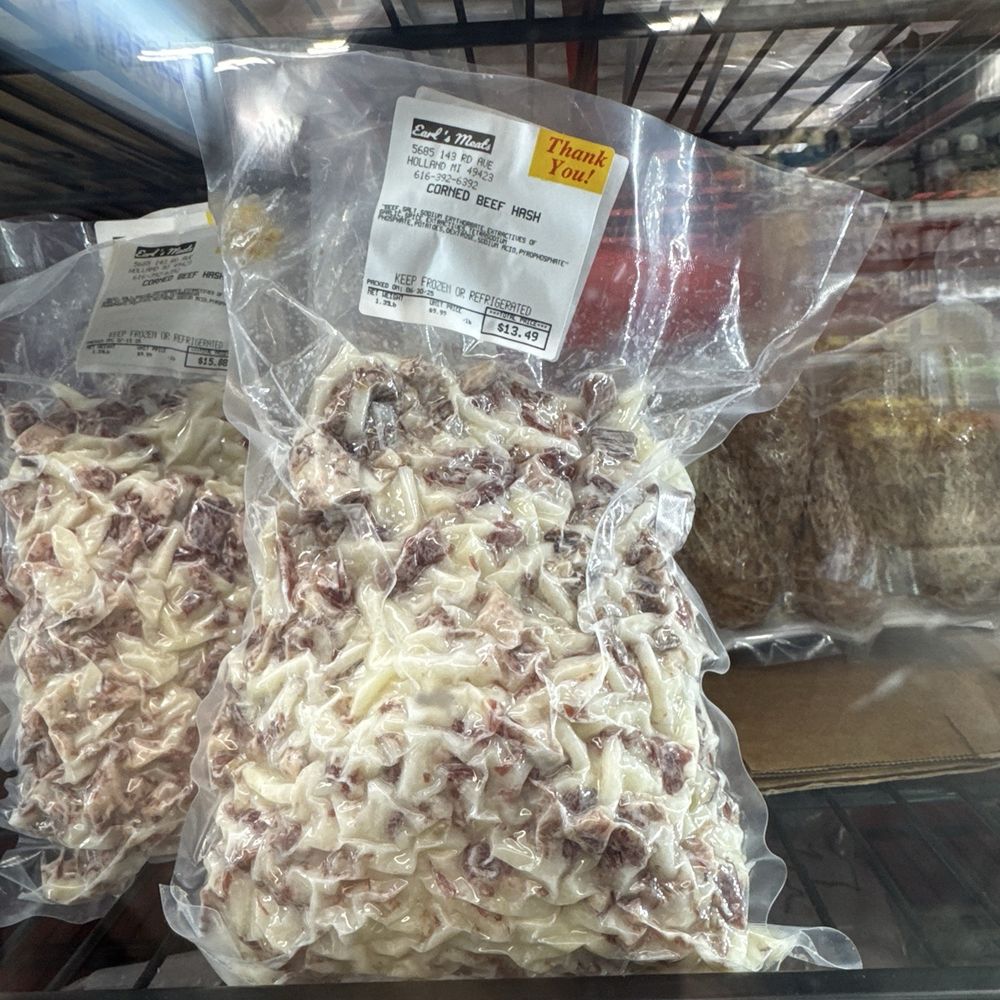 Earl's Meats - Corned beef hash - Meat Shops Near Me - Holland, Michigan Earl's Meats - Corned beef hash - Meat Shops Near Me - Holland, Michigan