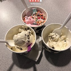 Brennan's Big Chill - Cotton Candy and Bing Cherry, Banana Chocolate Chip, Coconut Crunch