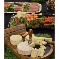 Center of the Plate - Grazing Appetizer Spread (charcuterie, cheeses, crackers, nuts...)