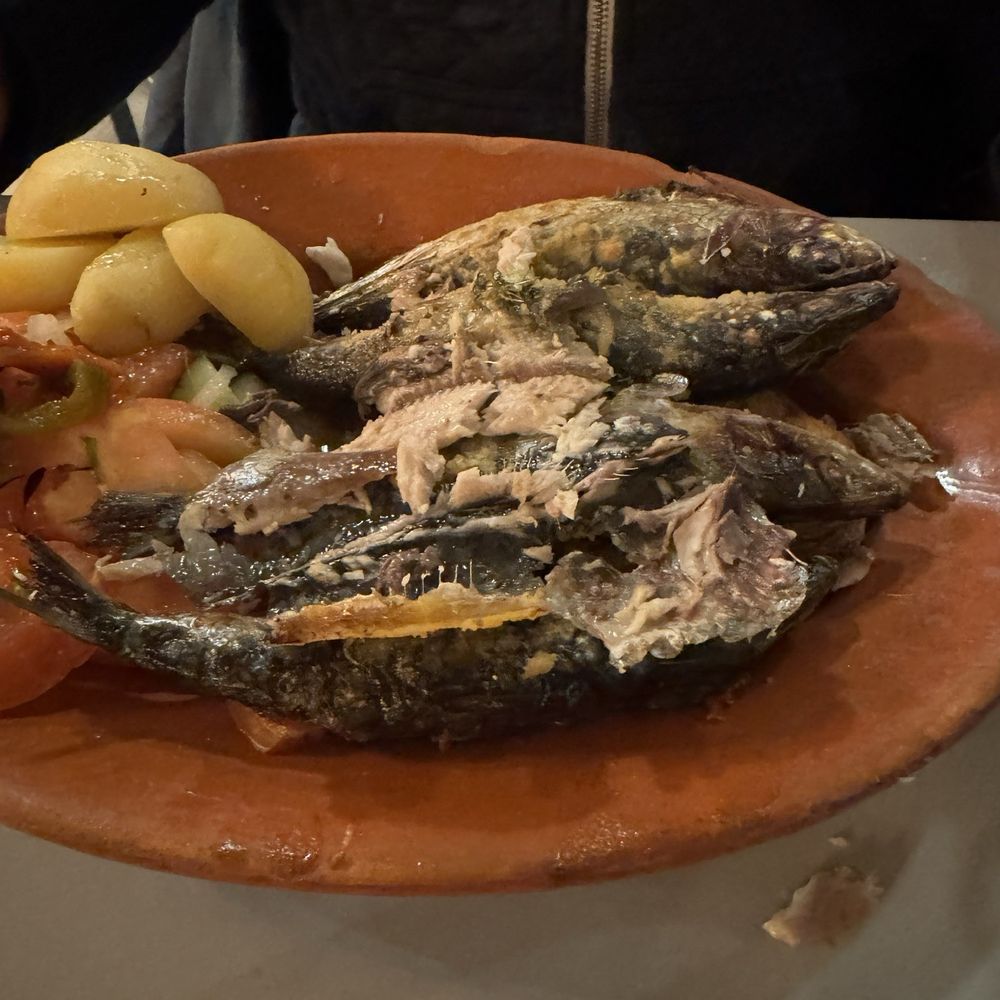 Altar Restautant LX - Sardines with potatoes and tomato salad - Portuguese Near Me - Lisbon, 11