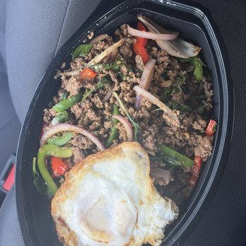 Kra-Pow Thai Eatery - Ground beef pad kra pow - Thai Near Me - Stanton, California Kra-Pow Thai Eatery - Ground beef pad kra pow - Thai Near Me - Stanton, California