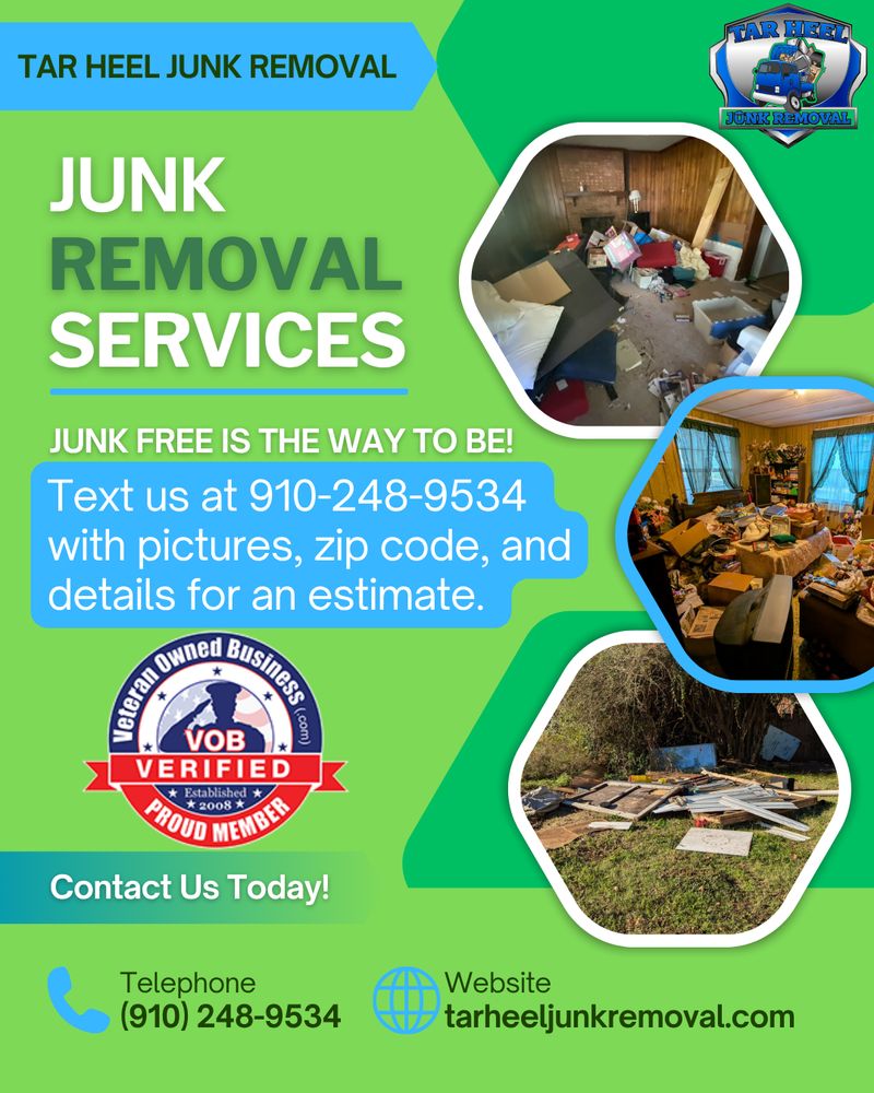 Tar Heel Junk Removal - veterans service organization in Sanford, NC