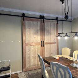 Handyman Services - Custom made barn doors