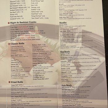 Osaka Sushi - Menu - Japanese Near Me - Tooele, Utah