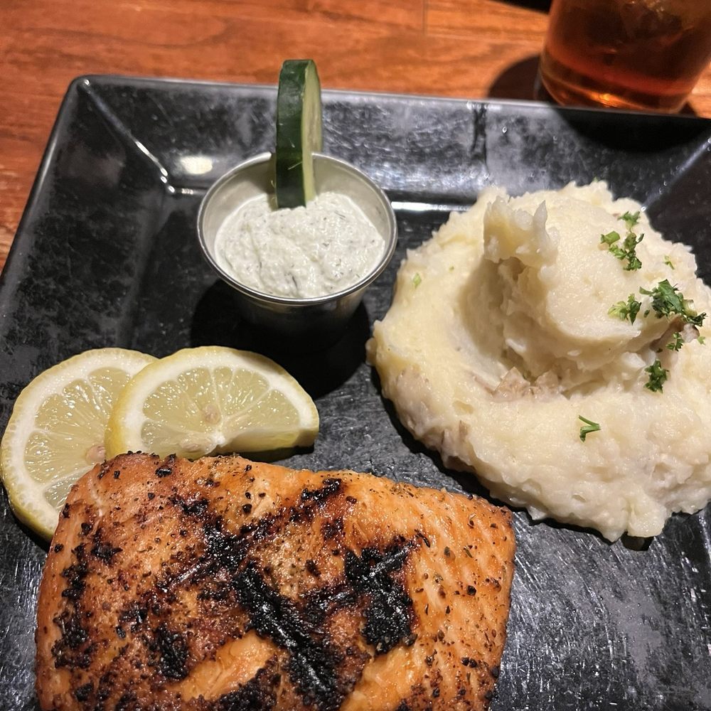 Chicago Speakeasy - Grilled Salmon - New American Near Me - Des Moines, Iowa Chicago Speakeasy - Grilled Salmon - New American Near Me - Des Moines, Iowa