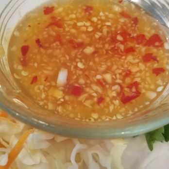 Ono Thai - Spicy sauce that comes with the fried fish filet - Thai Near Me - Ewa Beach, Hawaii Ono Thai - Spicy sauce that comes with the fried fish filet - Thai Near Me - Ewa Beach, Hawaii