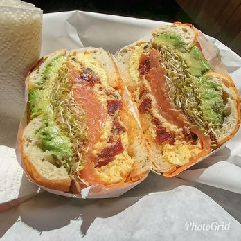 Bagel Kitchen - The Big Sur with Lox - Bagels Near Me - Pacific Grove, California