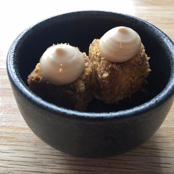 jöro - Wagyu beef croquettes with ponzu mayo - Wine Bars Near Me - Sheffield, XSY jöro - Wagyu beef croquettes with ponzu mayo - Wine Bars Near Me - Sheffield, XSY