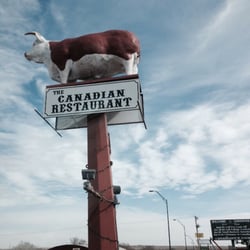 Canadian Restaurant - The sign