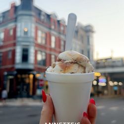 Annette's Italian Ice - Ultimate Peanut Butter Brownie - my favorite!!