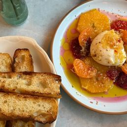 Burrata and Focaccia