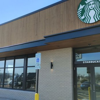 Starbucks - the front of a starbucks coffee shop - Coffee & Tea Near Me - Loves Park, Illinois